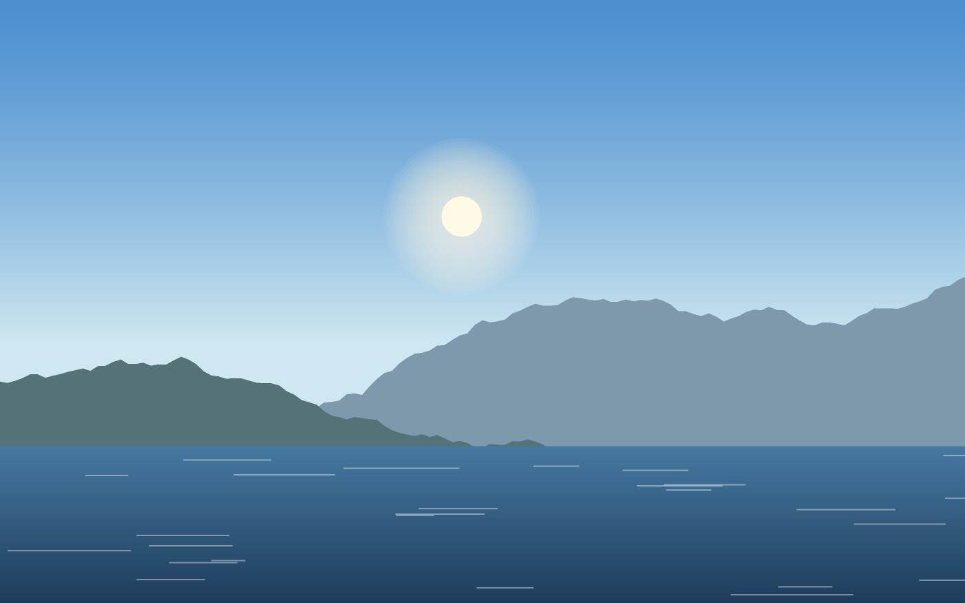 Landschaftsillustration
