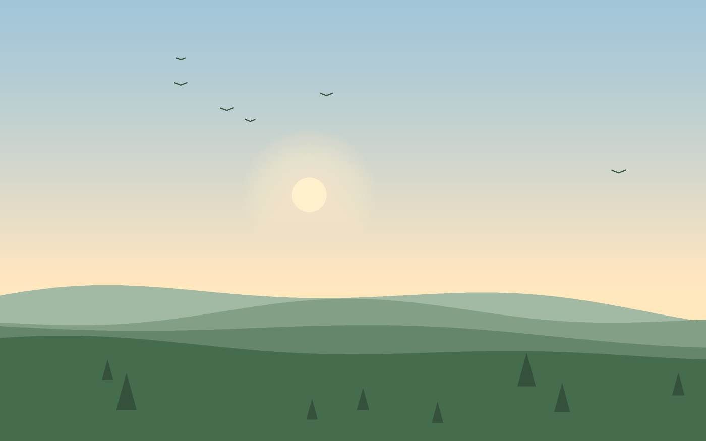Landskabsillustration