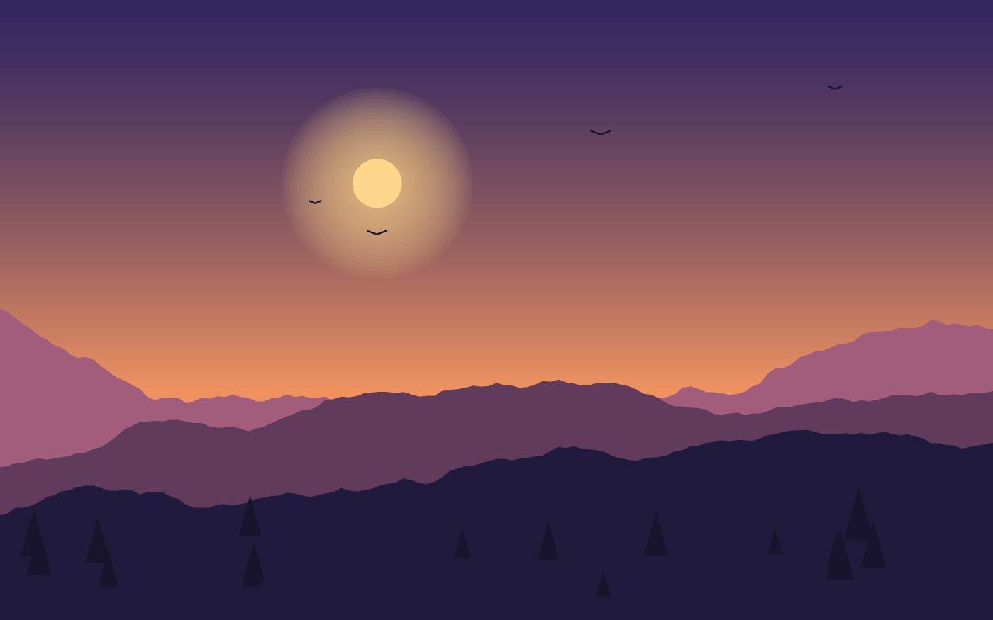 Illustration de paysage