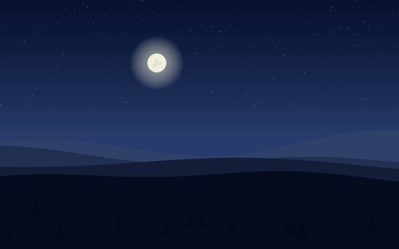 Illustrazione di un paesaggio