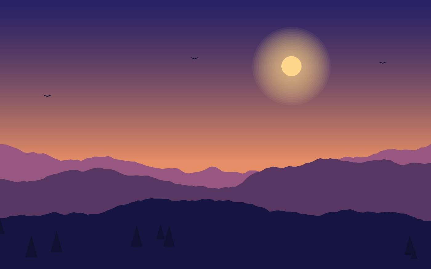 Landscape illustration