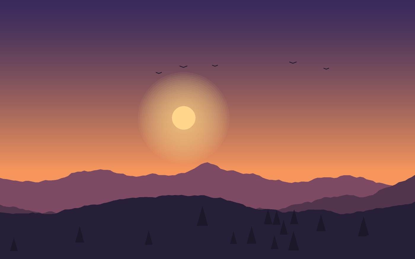 Landscape illustration